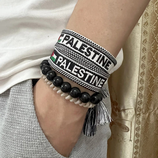 Women Men  Palestine Ethnic Bracelet
